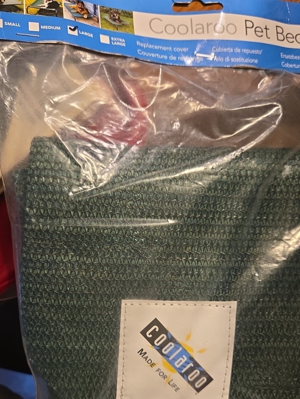 Coolaroo Replacement Cover, The Original Elevated Pet Bed by Coolaroo, Large,